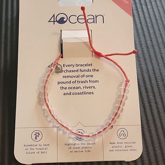 4Ocean Jewelry - 2 for $30.  4Ocean adjustable bracelet